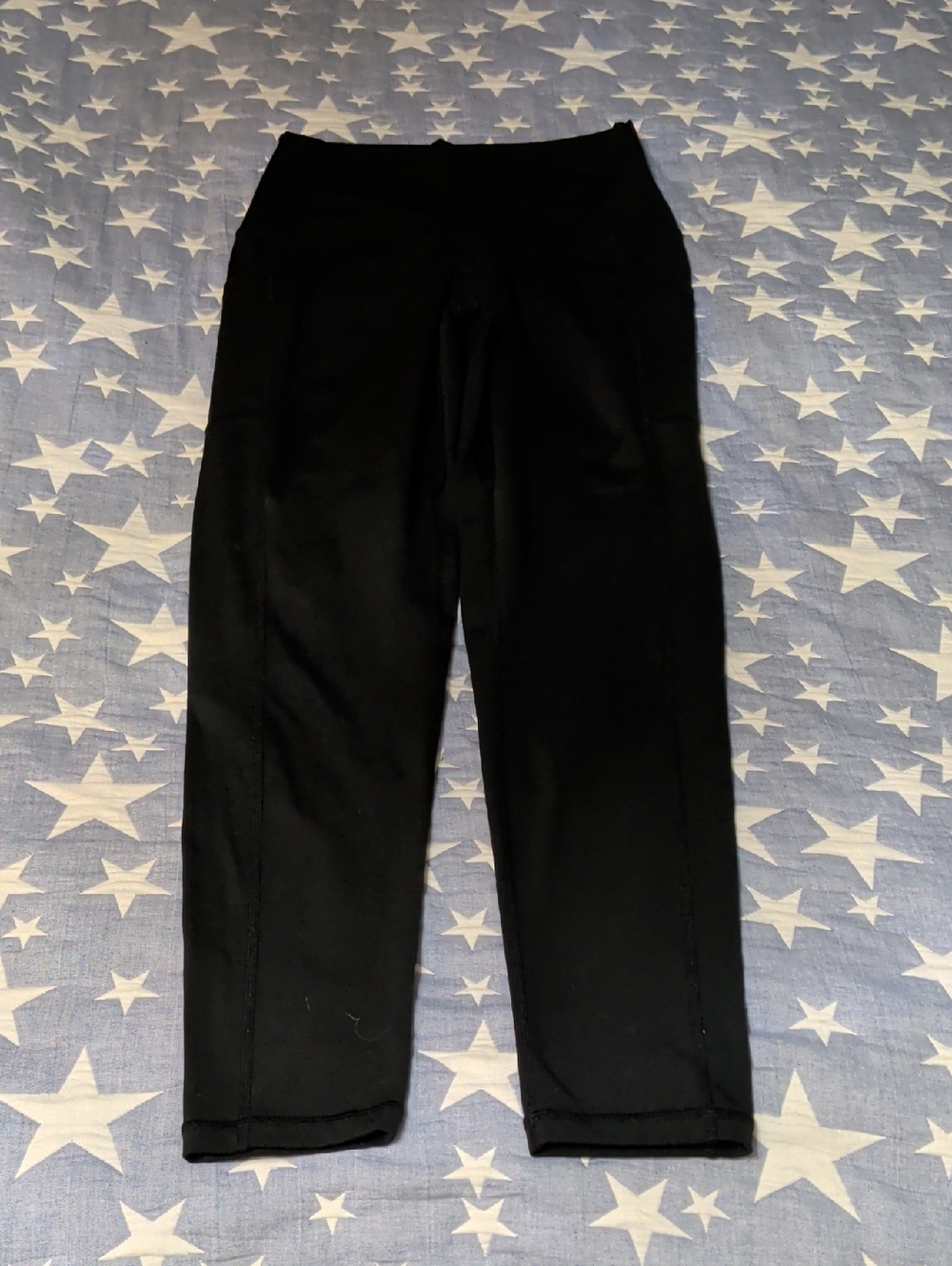 Colorful Koala Black Athletic Leggings Medium 26 Inseam